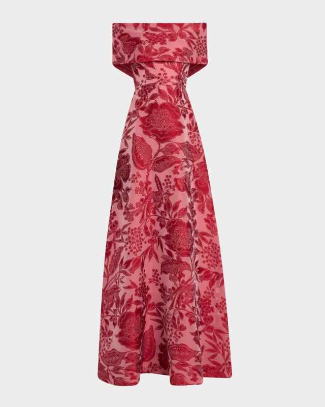 Deedie Gown In Fil Coupe